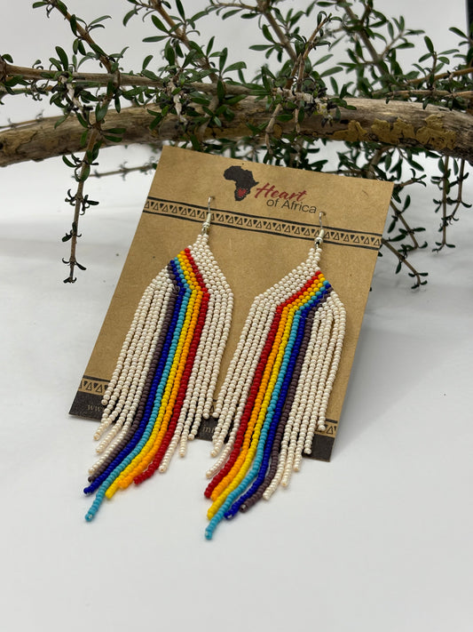 EARRINGS: Tassel PRISM